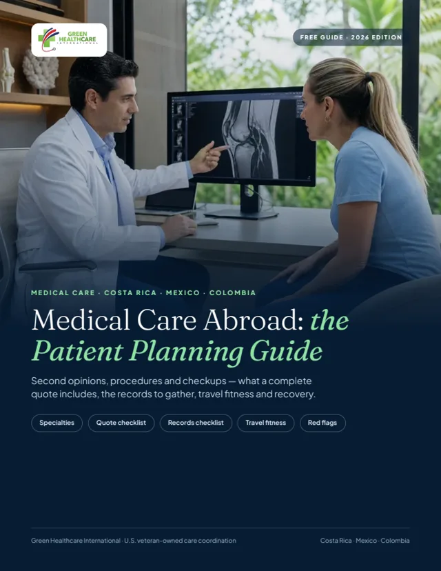 Cover of Medical Care Abroad — Patient Planning Guide
